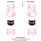 Big Dot of Happiness Purr-fect Kitty Cat - Kitten Meow Baby Shower or Birthday Party Centerpiece Sticks - Table Toppers - Set of 15