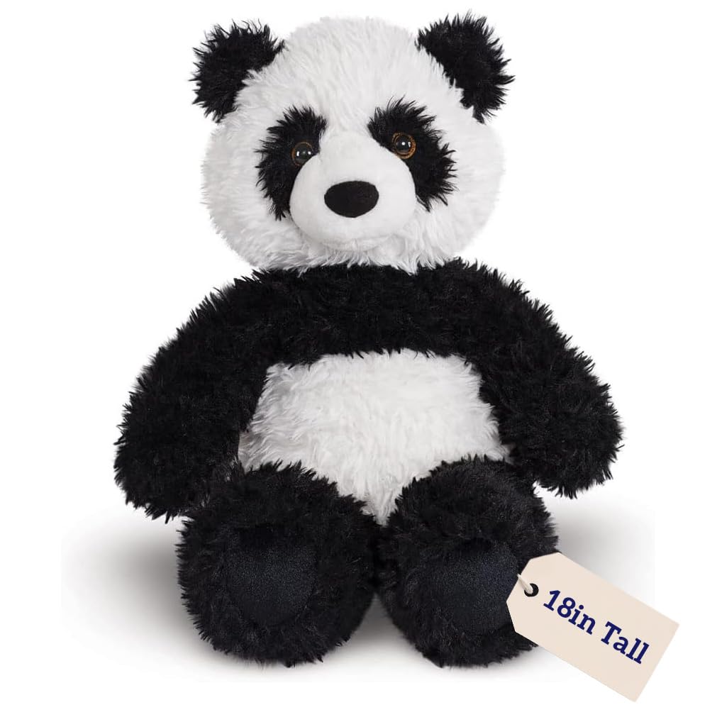 Vermont Teddy Bear 18" Panda Stuffed Animal | USA Bear Hospital Care