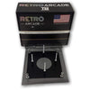 Arcade Game 3 inch Trackball Metal Mounting Kit, works with RA-TRACK-BALL