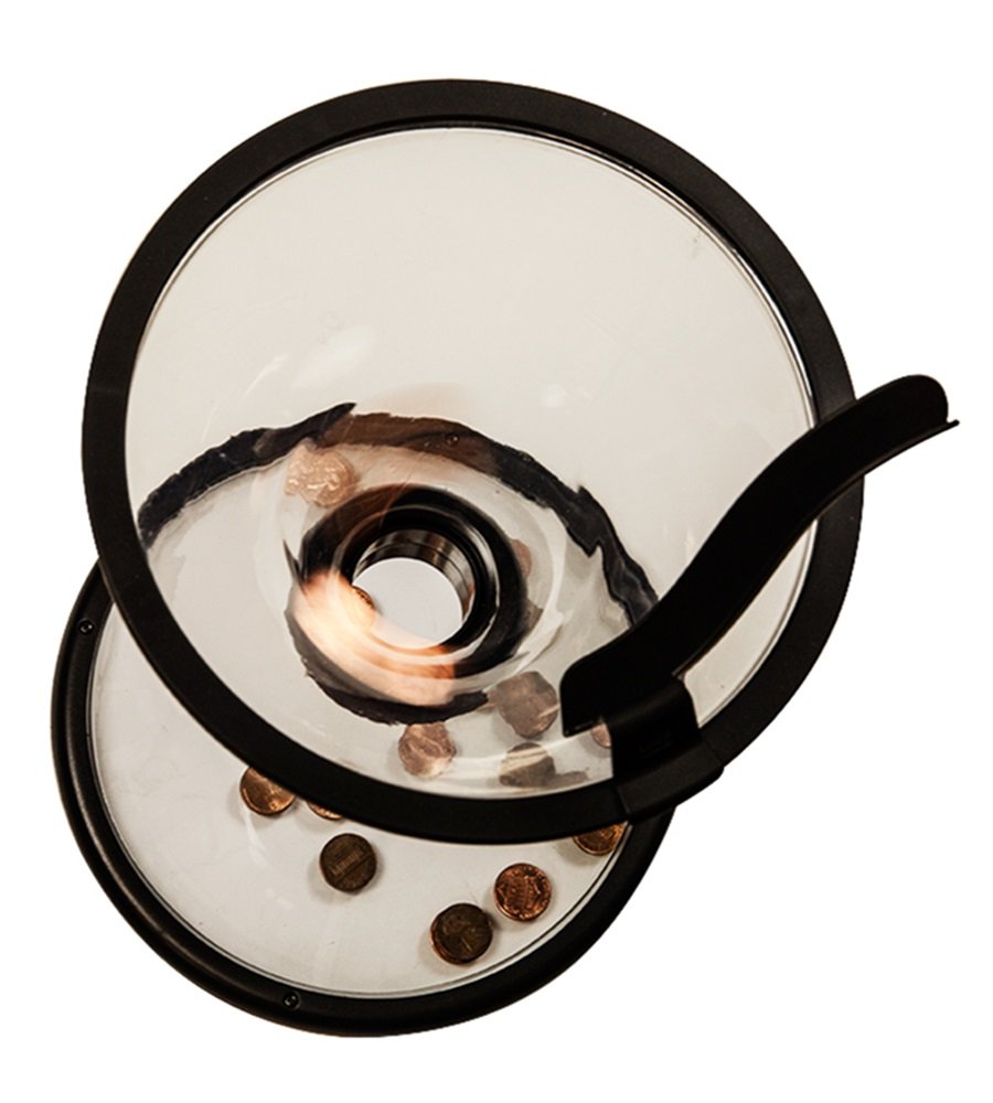 KATE CREW Vortex Bank ll Watch Money Defy Gravity Circling Around When Saving Loose Coins
