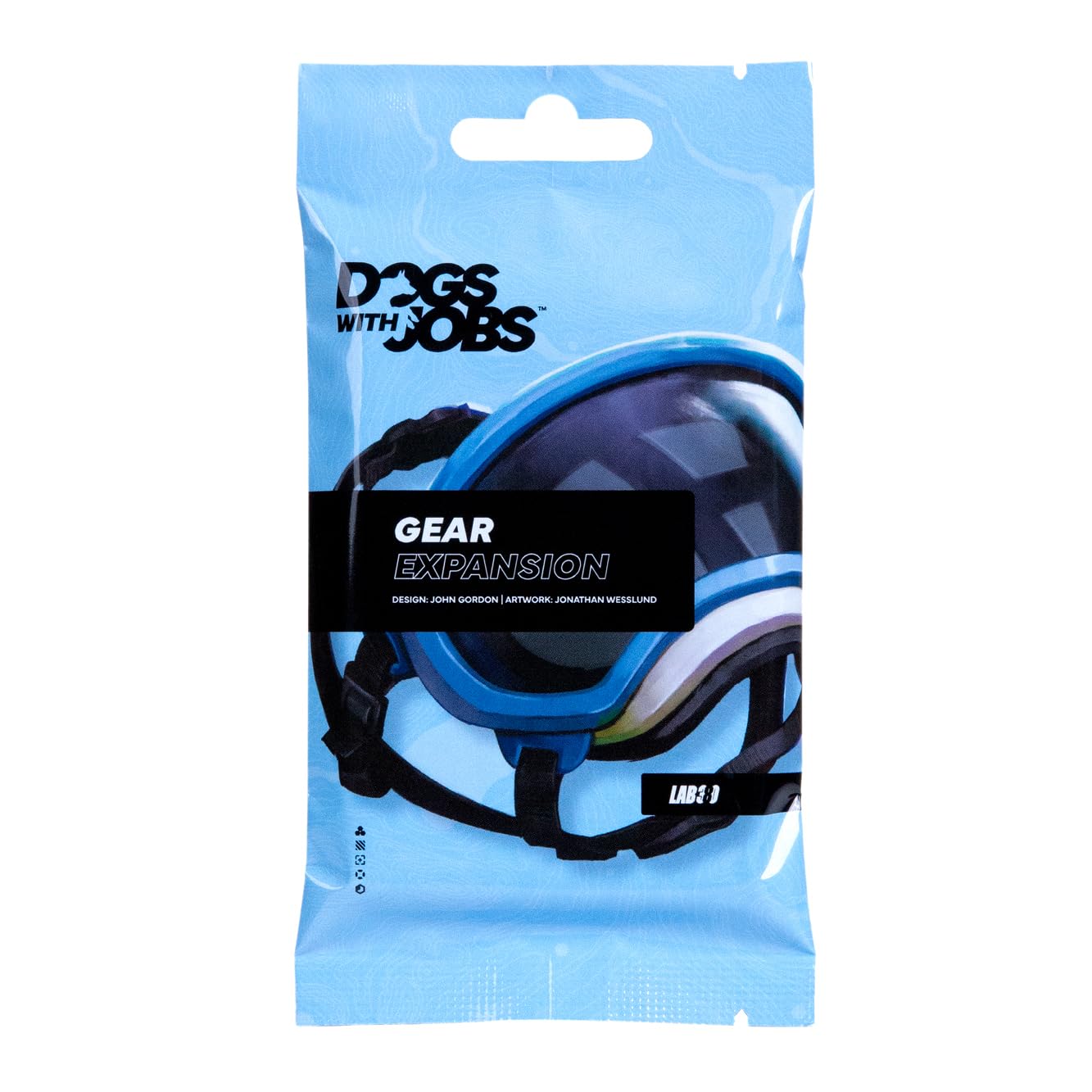 Dogs With Jobs: Gear Expansion - Card Game Expansion Pack (30 Gear Cards + Rulebook) - Engine-Building Add-On - Requires Base Game - Ages 7+ - Lab 380