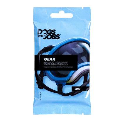 Dogs With Jobs: Gear Expansion - Card Game Expansion Pack (30 Gear Cards + Rulebook) - Engine-Building Add-On - Requires Base Game - Ages 7+ - Lab 380