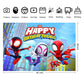 Spider and His Friends Birthday Decorations,Spider and His Friends Happy Birthday Banner Backdrop for Kids Birthday Party Supplies (5x3ft)