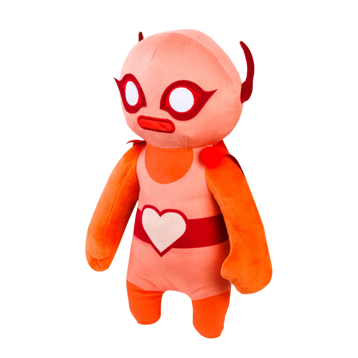 Gang Beasts Red Wrestler Plush 12" Video Game Character Doll Figure
