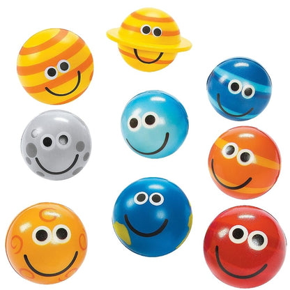 Solar System Stress Balls - 9 Pieces