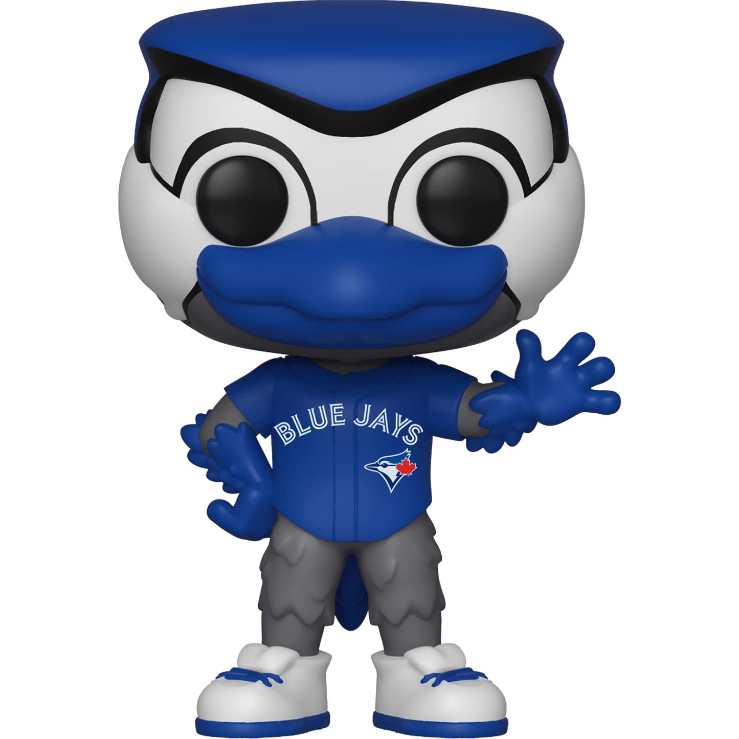 B l u e J a y s Mascot: Fun ko P o p ! Vinyl Figurine Bundle with 1 Compatible 'ToysDiva' Graphic Protector (019-40388 - B)
