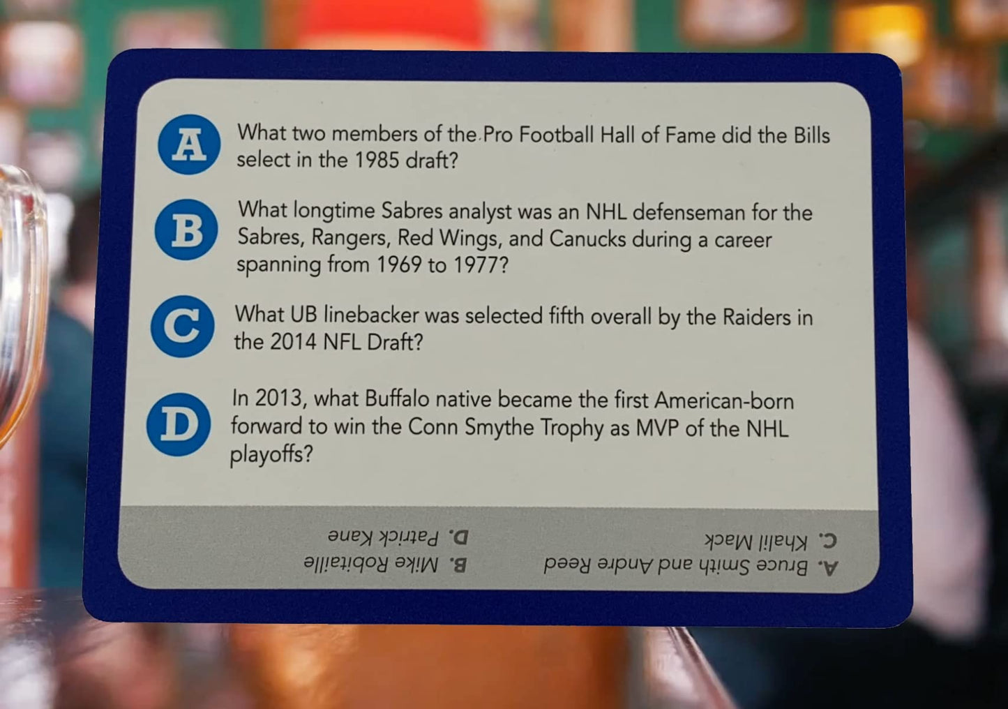 You Gotta Know Buffalo - Sports Trivia Game