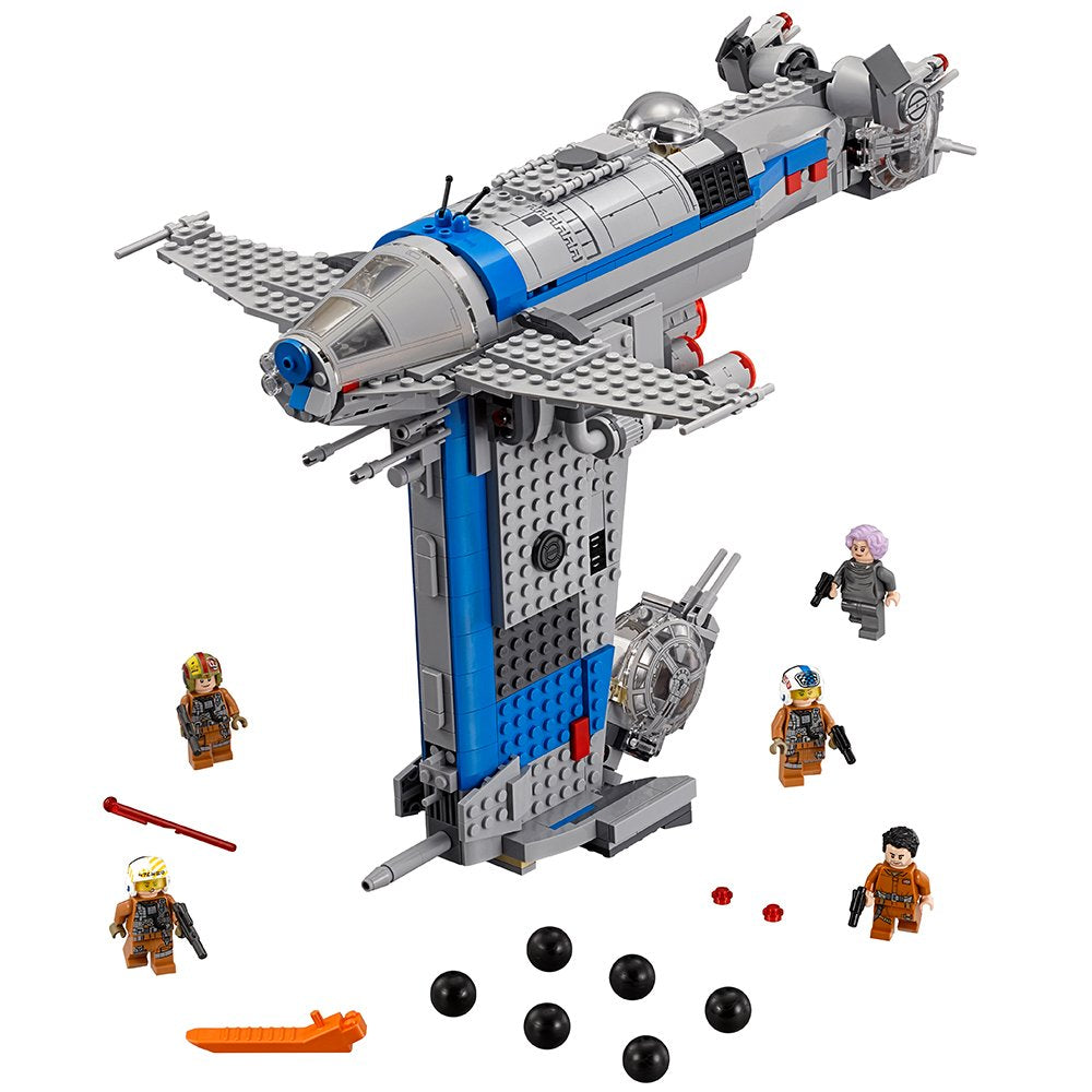 LEGO Star Wars Episode VIII Resistance Bomber 75188 Building Kit (780 Piece)