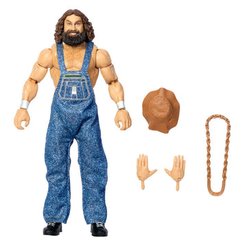 WWE Hillbilly Jim Mattel Elite Collection Saturday Nights Main Event Series 1 Wrestling Action Figure Toy Wrestler