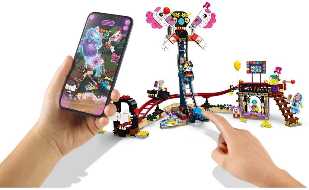 LEGO Hidden Side Haunted Fairground 70432 Popular Ghost-Hunting Toy, Cool Augmented Reality LEGO Set for Kids, New 2020