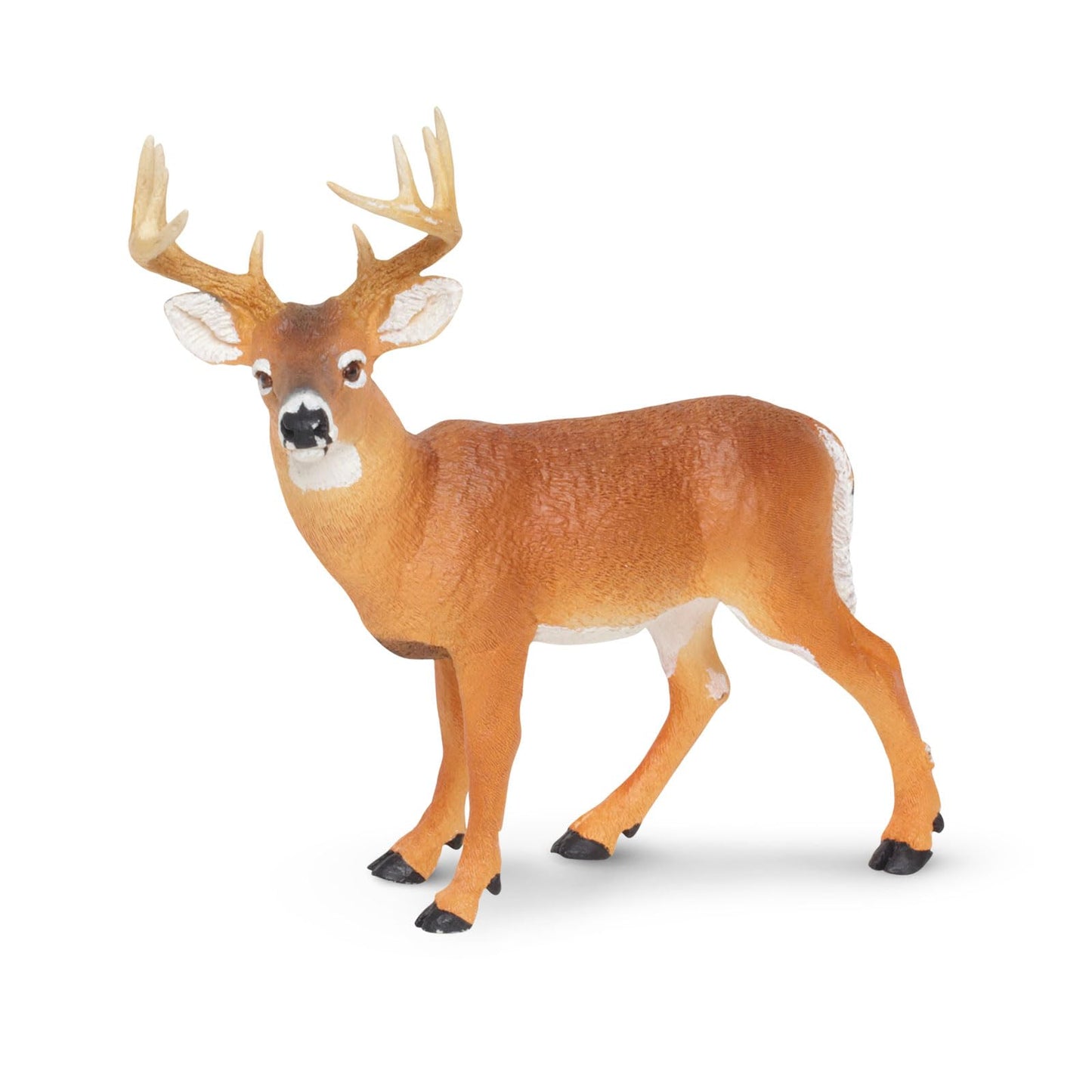 Safari Ltd. Whitetail Buck Figurine - Detailed 4.95" Model Figure - Educational Toy for Boys, Girls, and Kids Ages 1+