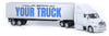 NewRay Replica Peterbilt Personalized Truck 1:43, Long Haul Trucker, Diecast Metal Cab, Custom Truck Style, Dad Gift, Trucker Gift for Collectors