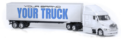NewRay Replica Peterbilt Personalized Truck 1:43, Long Haul Trucker, Diecast Metal Cab, Custom Truck Style, Dad Gift, Trucker Gift for Collectors