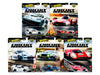 Hot Wheels Circuit Legends Die?Cast Racing Set - Porsche, Ferrari, Ford & Subaru Icons, 1:64 Scale, Ages 3+ (Pack of 5) FPY86-961K