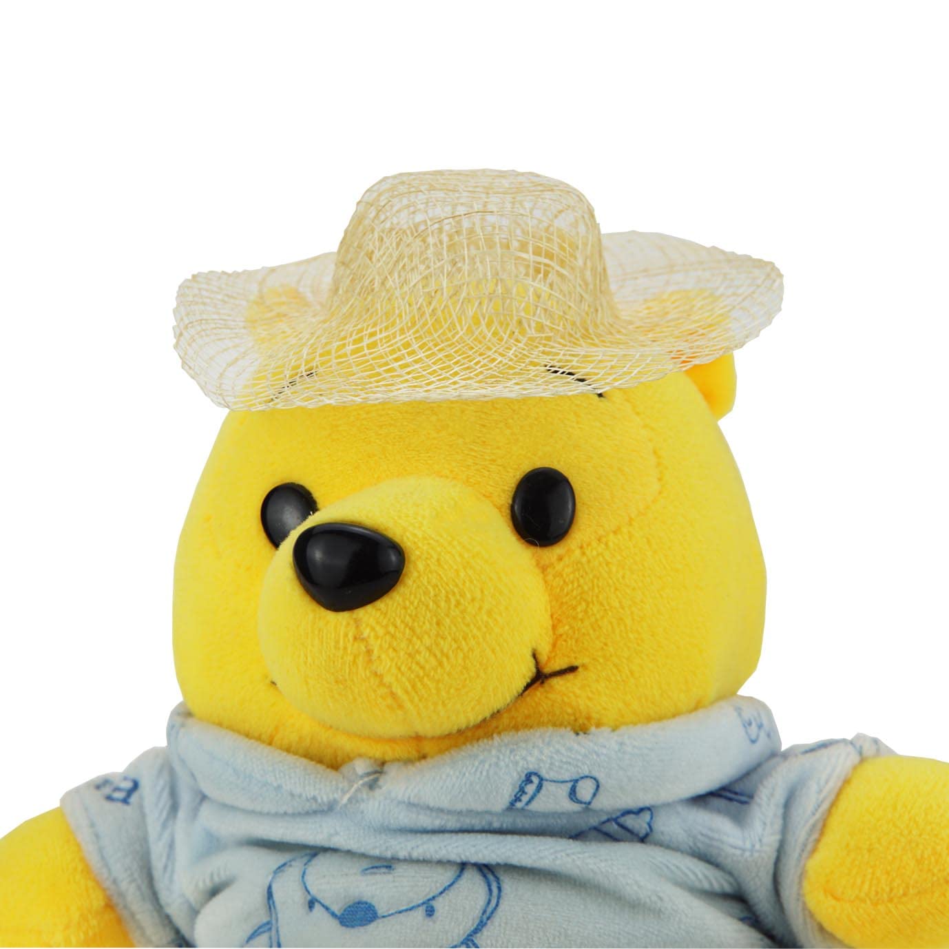 XGNG 6PCS 4 Inches Miniature Doll Hats Mini Imitation Straw Knitting Hats for Dollhouse DIY Craft Decoration Accessories