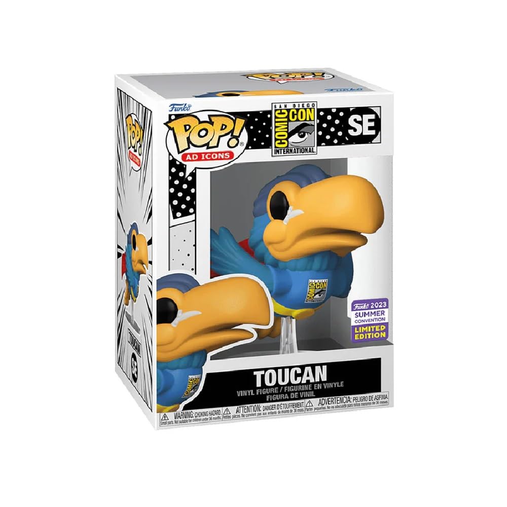 SDCC 2023 (Shared): SAN Diego Comic CON POP! SDCC Superhero Toucan