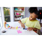 Barbie FRP05 Crayola Stamp Fashions Set Blonde, Multicolor
