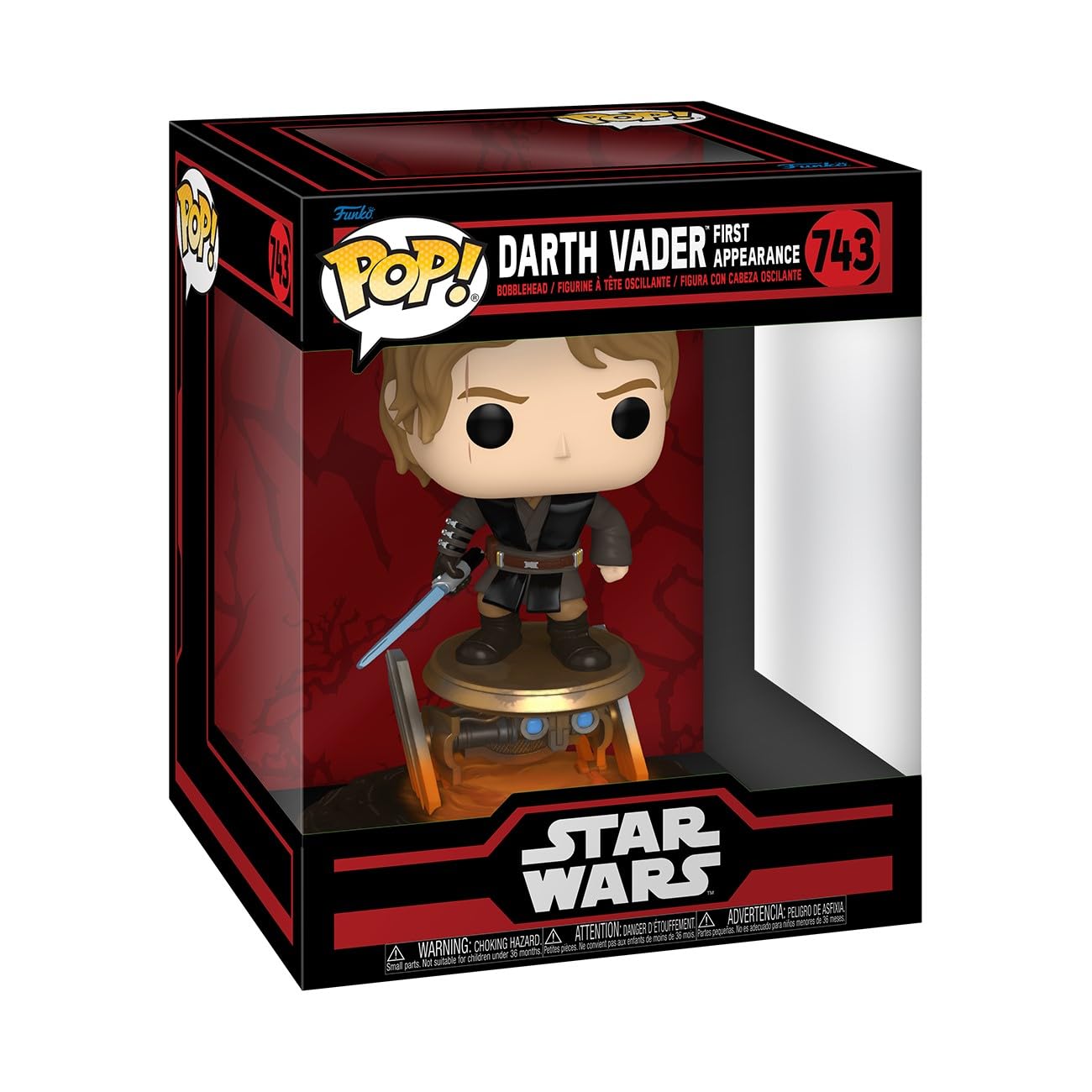 Funko POP! Rides Deluxe: Star Wars - Anakin Skywalker to Darth Vader