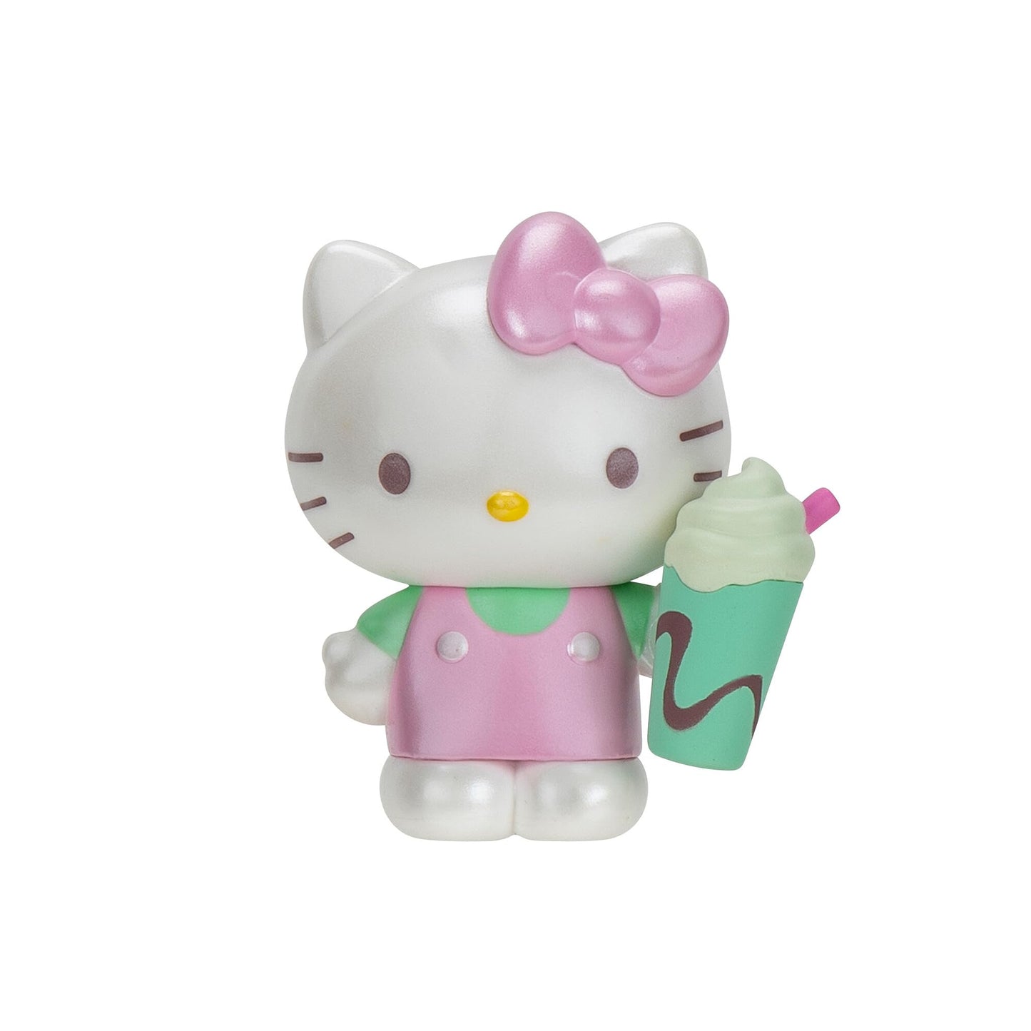 Hello Kitty and Friends Sweet Snacks 8-Pack with Mix and Match Sweet Accessories - 2” Figures - Hello Kitty, My Melody, Kuromi, Cinnamoroll