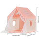 Princess Castle Tent, Large Kids Play Tent, Children's Play Tent, Indoor & Outdoor Use, with Star Lights, Breathable Gauze Curtain, Playhouse