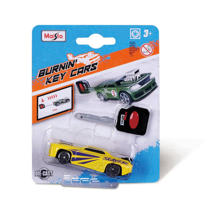 Maisto M15101 Fresh Metal Burnin Key Cars, Assorted Colours