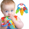 Nuby IcyBite Ice Gel Teether Keys for Infants - Silicone Baby Teether Toys - Gentle on Sore Gums - Baby Teething Relief - 3+ Months - Blue