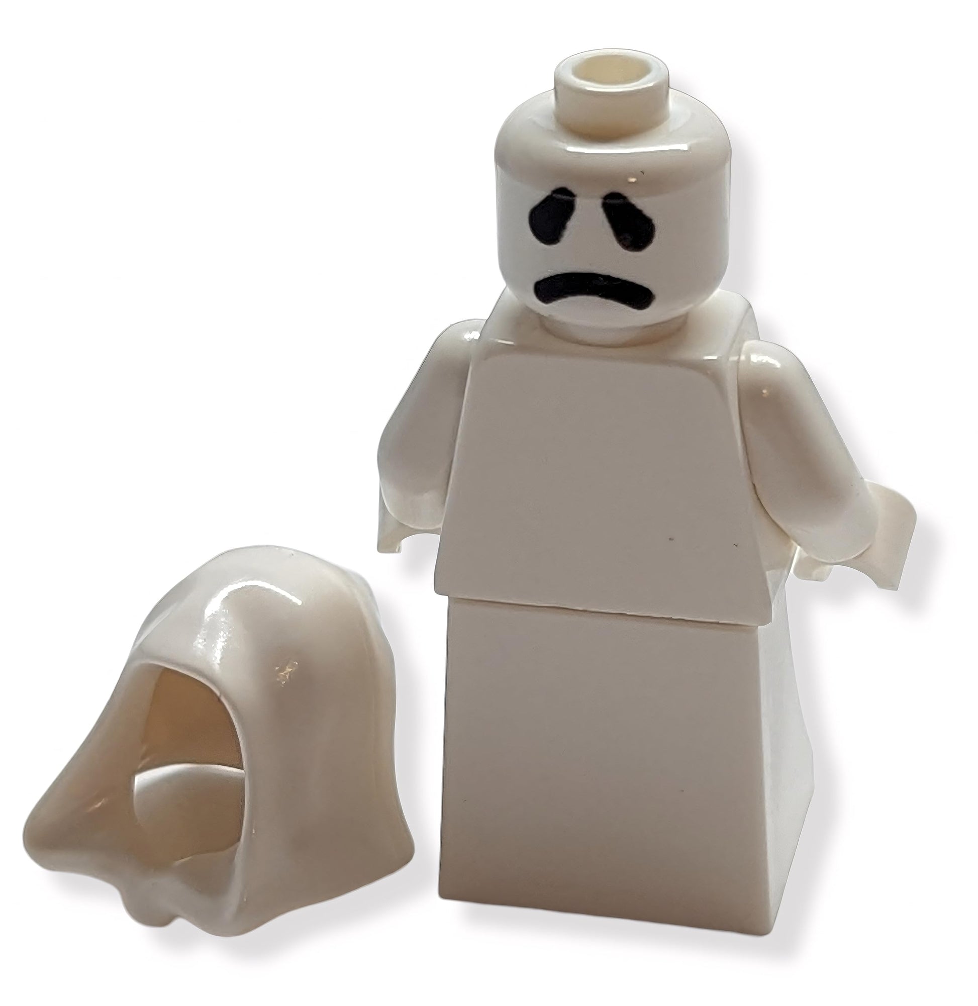 LEGO Minifig: Ghost with White Hood from Haunted House