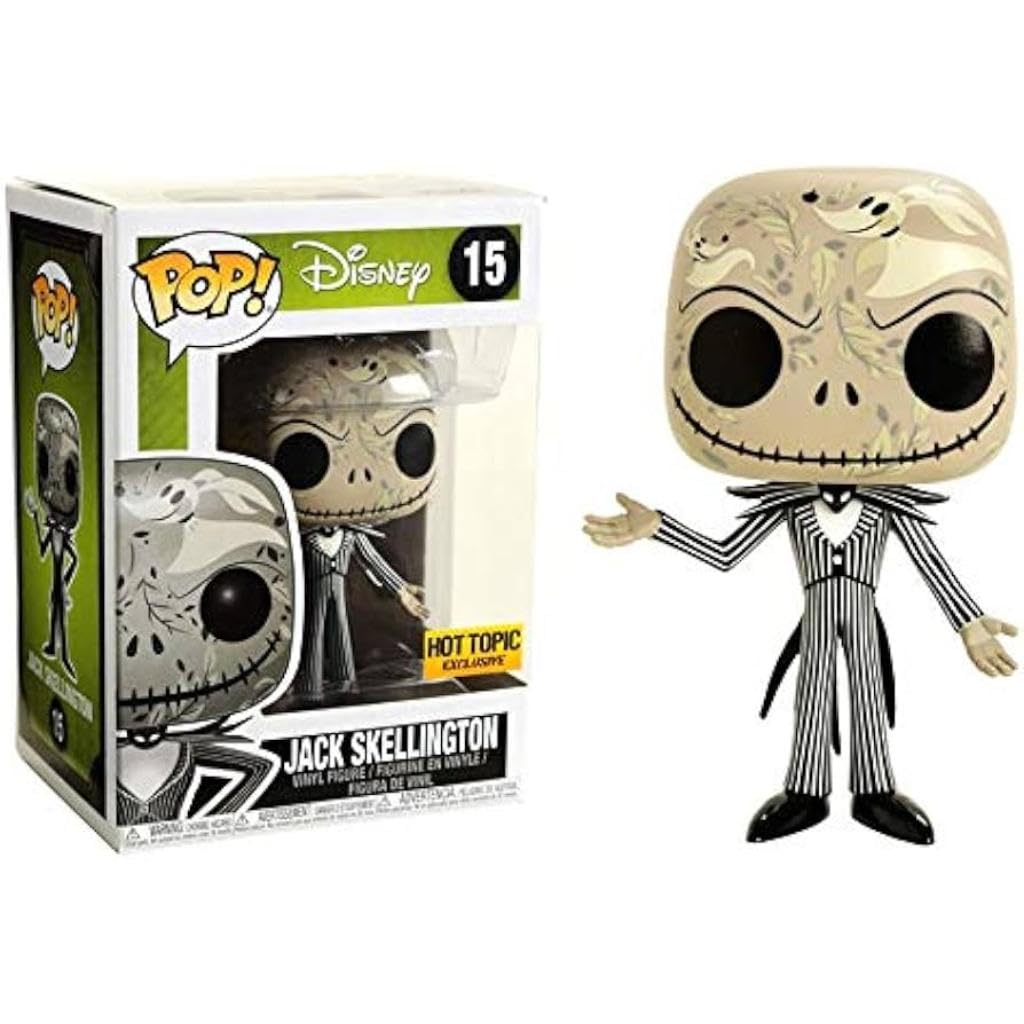 Nightmare Before Christmas Funko POP! Disney Jack Skellington Exclusive Vinyl Figure #15 [Zero Print]