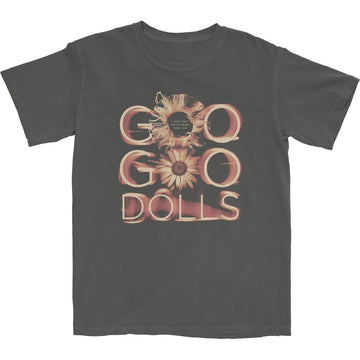 Goo Goo Dolls IRIS Flower Exclusive T-Shirt, Charcoal, Large