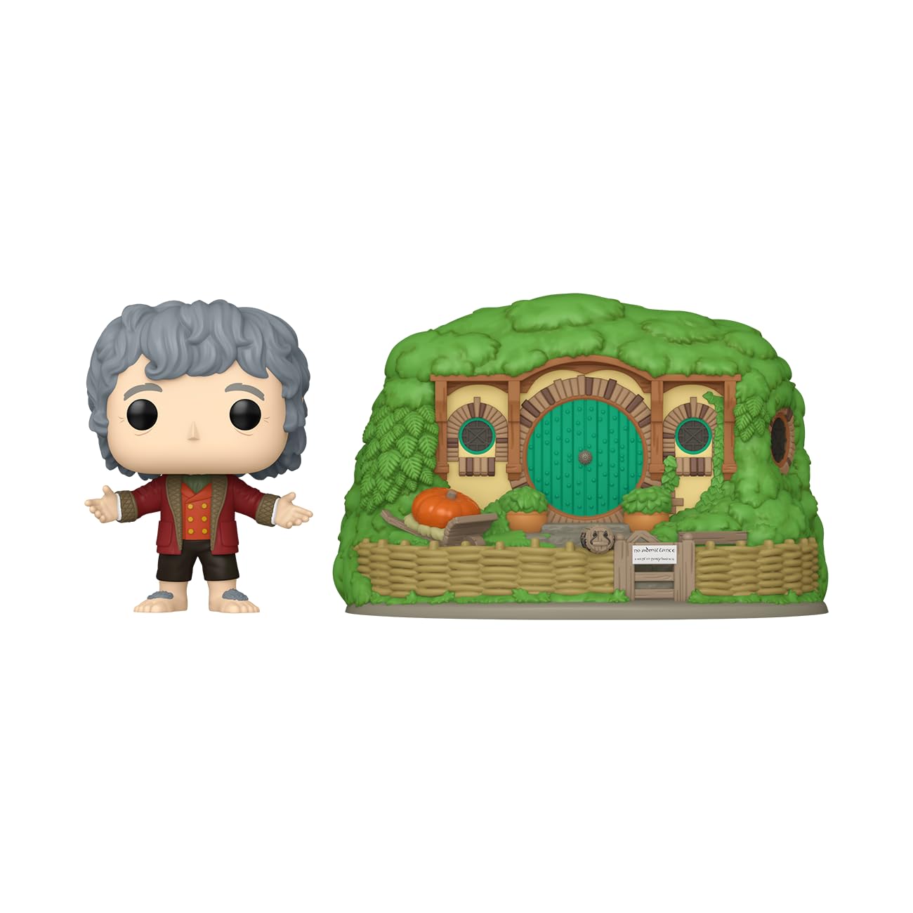 Funko POP! Town: Lord of the Rings - Bilbo Baggins & Bag End