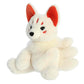 Aurora® Mysterious Fantasy Kitsune Stuffed Animal - Mythical Companion - Imaginative Adventures - White 10 Inches