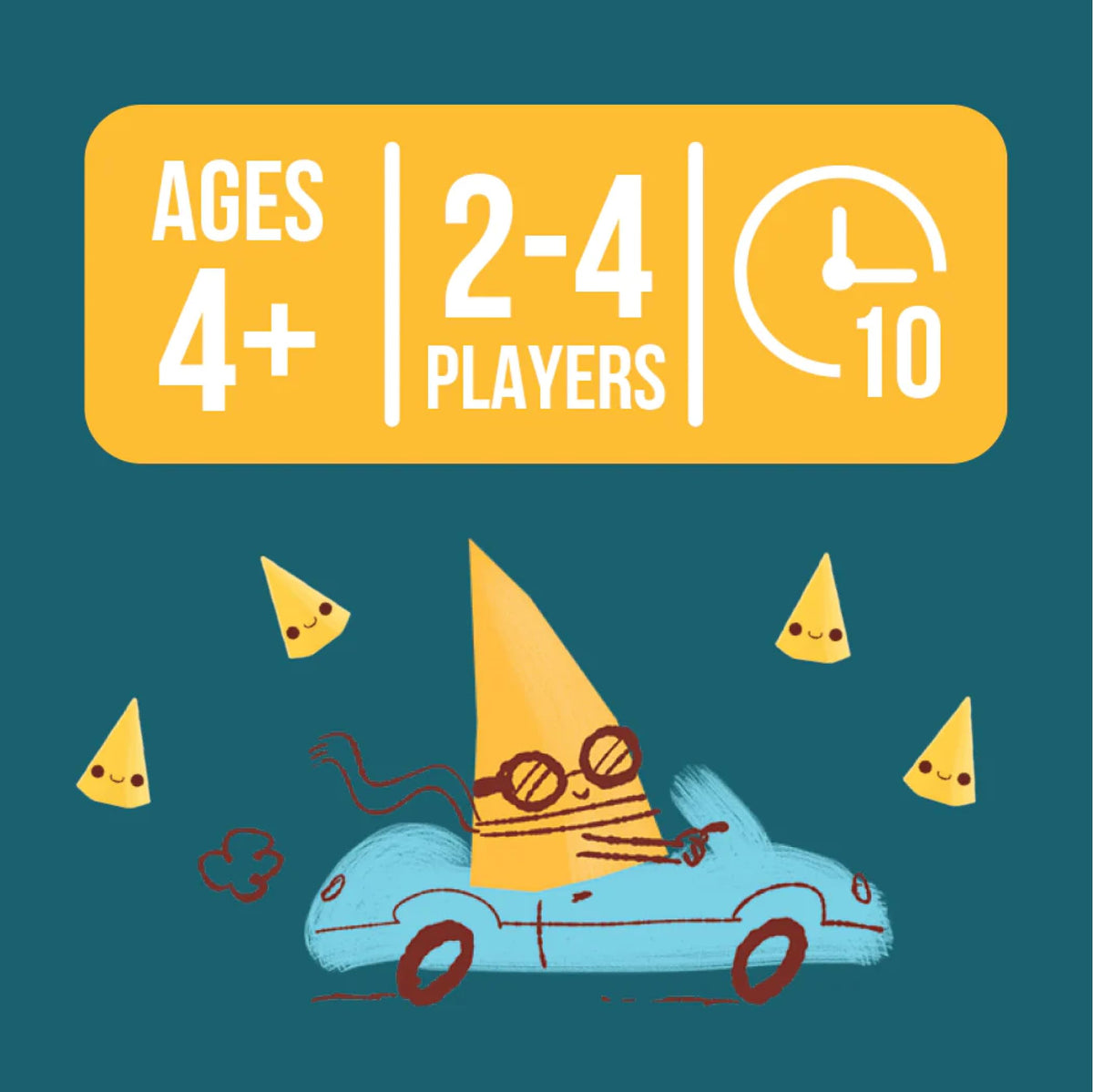 Exploding Kittens I Want My Teeth Back, 2-4 Players, Ages 4+ Kids Game