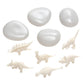 Fun Express DIY Glow in The Dark Dinosaur Sculpture and Rock Painting Kit for Kids, All in One Kids Craft Kit, Birthday and Everday Gifts, Great