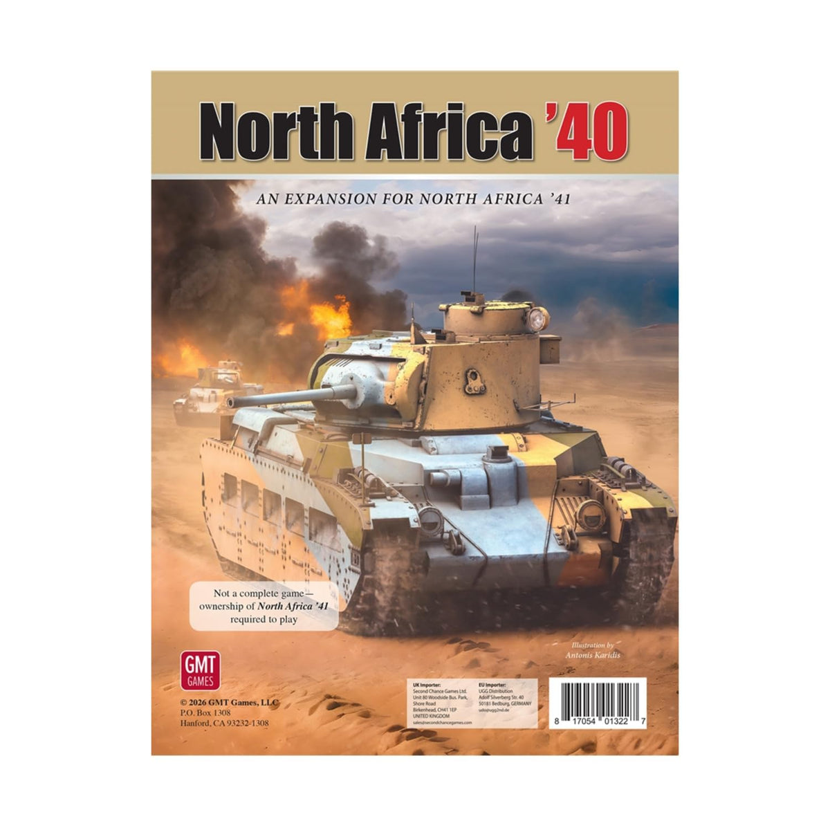 GMT Games North Africa '40