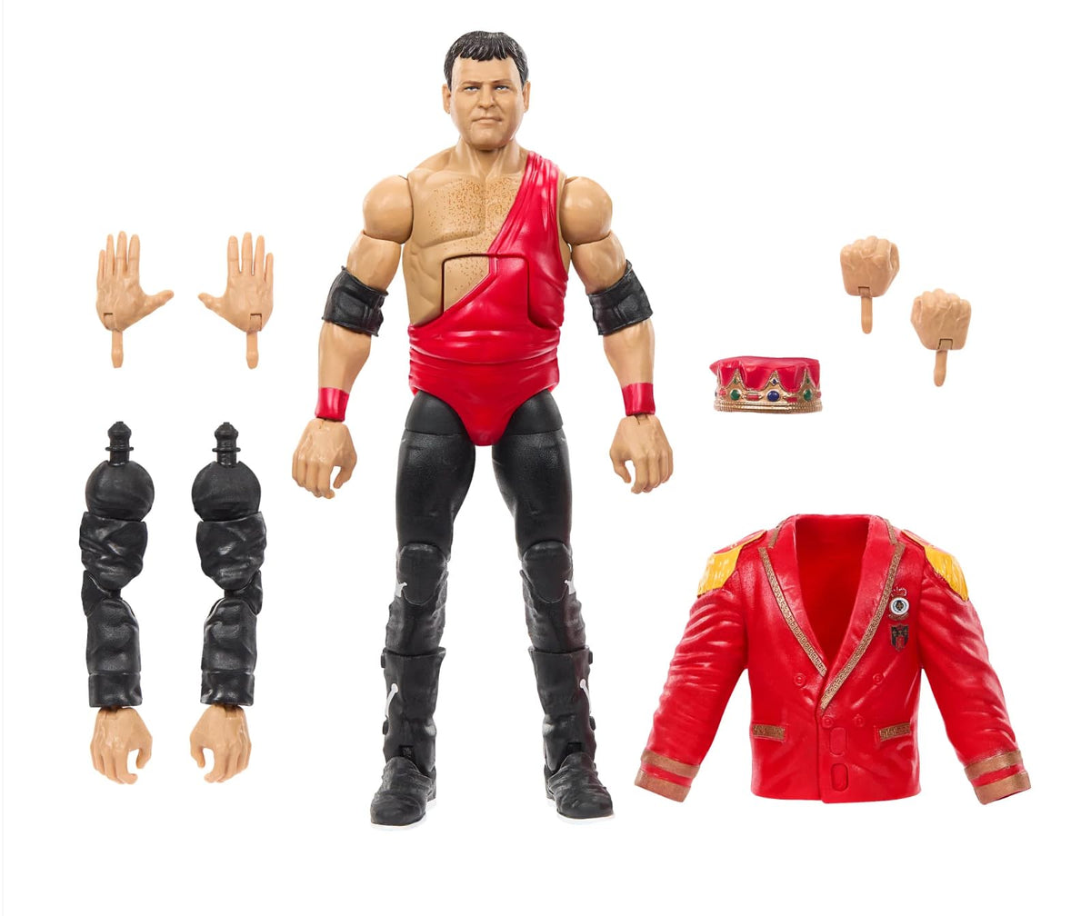 WWE Monday Night War Elite Collection Jerry "The King" Lawler Action Figure & Accessories 6-Inch Set