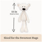 GUND Toothpick Cable 15-Inch Teddy Bear Plush Toy, Ages 1+