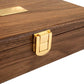 Alex Cramer 'Cabin Club' Classic Domino Set with Black Walnut Case - Premium Quality 28 Indestructible Double Six Dominoes (Double 6 Dominos Set)