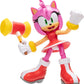 JAKKS Pacific Sonic the Hedgehog Sonic 4" Action Figure 2 Pack - Modern Tails & Modern Amy