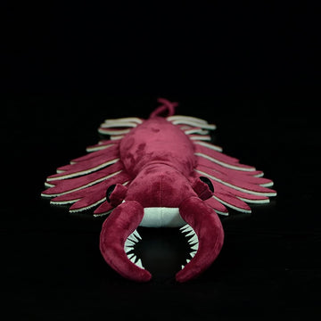 ZHONGXIN MADE Realistic Cambrian Ancient Organism Anomalocaris Plush Toy - 21" Lifelike Cambrian Creature Anomalocaris Stuffed Animals Model Plushie