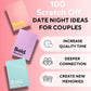 Bold. 100 Scratch Off Date Night Ideas Cards - Romantic Couple Gifts - Fun Date Ideas for Him/Her/Boyfriend/Girlfriend - Cool for Couples - Perfect