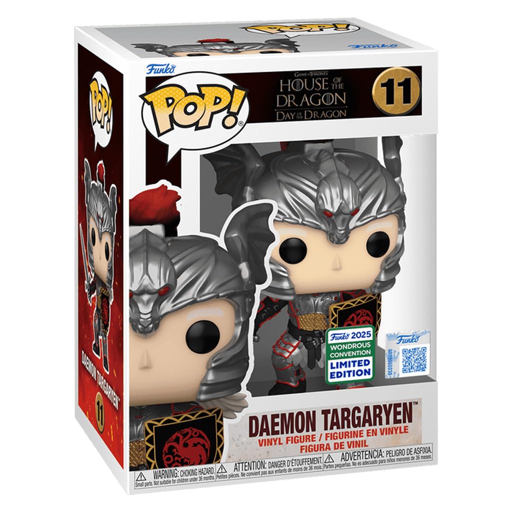 Funko TV: GOT - Prince Daemon with Helmet - House of The Dragon Exclusive Pop Vinyl Figure 11