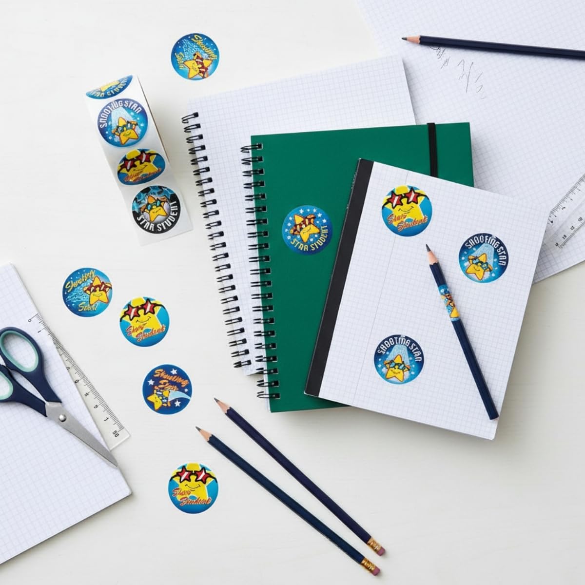 Star Student Stickers (100) - 1 Piece - Educational and Learning Activities for Kids
