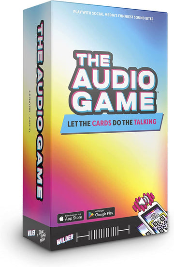 The Audio Game - A Raunchy Card Game - Use Viral Social Media Clips to Roast Your Friends - Hear The Hilarious Cards - Game Night Must Have (17+)