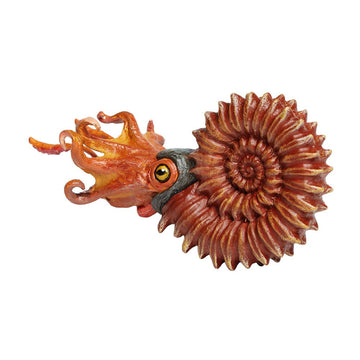Safari Ltd. Ammonite Figurine - Detailed 5.25" Marine Mollusc Figure - Educational Toy for Boys, Girls, and Kids Ages 3+