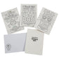 Fun Express Color Your Own Religious Father’s Day Cards (Bulk Set of 12) - DIY Christian Sunday School Crafts for Kids, Bible VBS Activity, Handprint