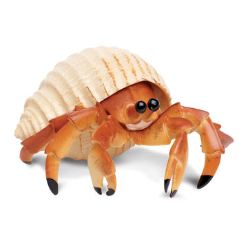 Safari Ltd. Hermit Crab Figurine - Detailed 4.5" Model Figure - Educational Toy for Boys, Girls, and Kids Ages 18M+