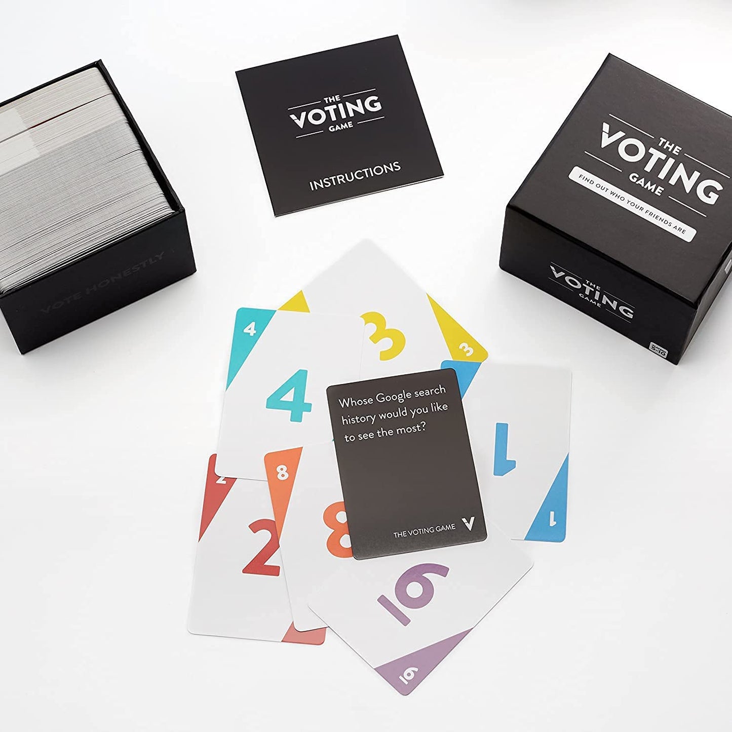 The Voting Game - The Hilarious Adult Party Card Game About Finding Out Who Your Friends are for White Elephant Parties, Stocking Stuffers + Board