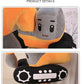 XIAOHONG Excavator Plush Toy,11" Soft Excavator Stuffed Construction Toy Plush Digger Truck Toy Car Plush Pillow,Great Plush Gift for Kids