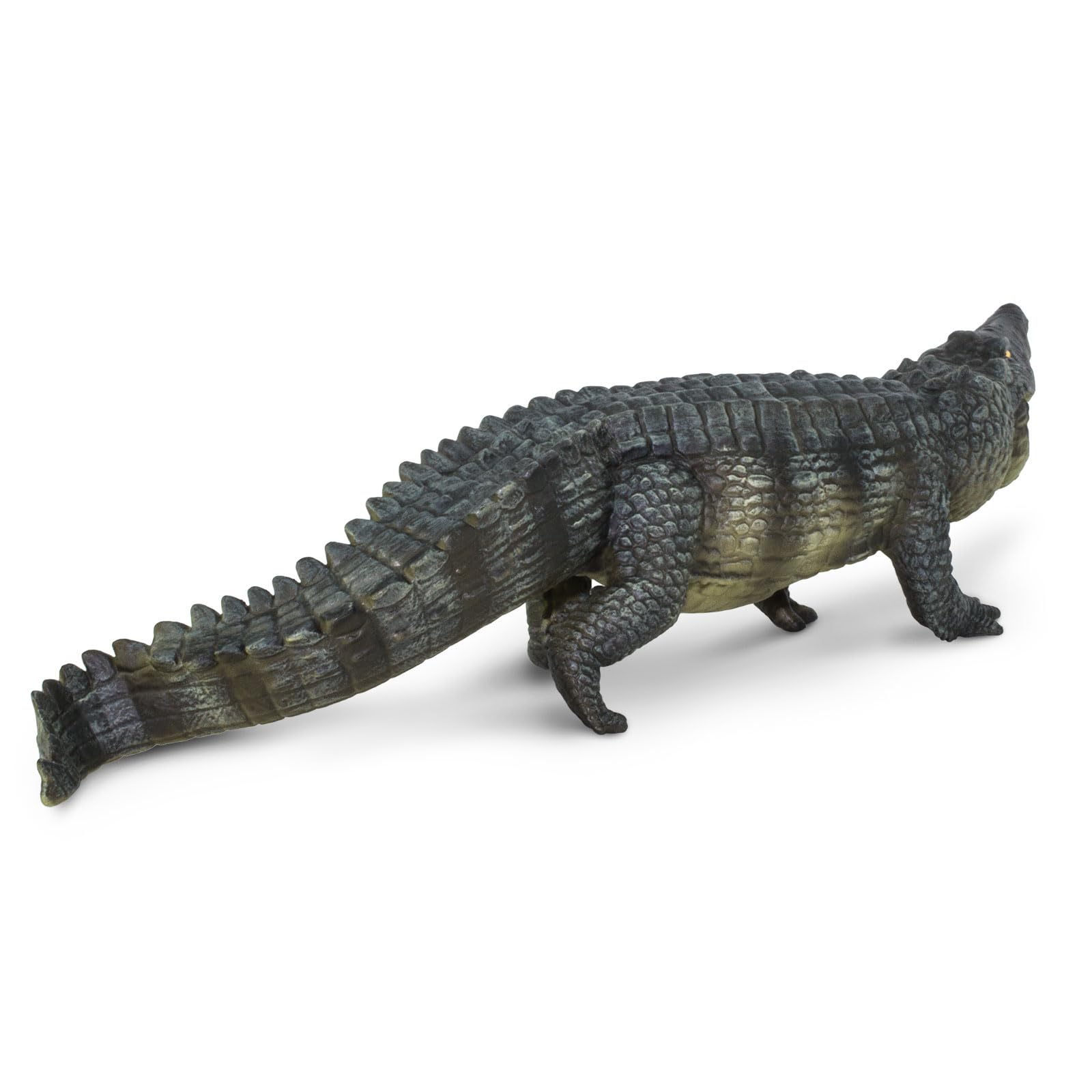 Safari Ltd. Saltwater Crocodile Figurine - Detailed 12" Plastic Model Figure - Fun Educational Play Toy for Boys, Girls & Kids Ages 18M+