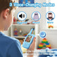 2026 Upgraded Kids Video Walkie Talkies 2 Pack, Rechargeable Long Range Walkie Talkies for Kids, Video Intercom with Photo Sharing, Voice Chat, Emoji